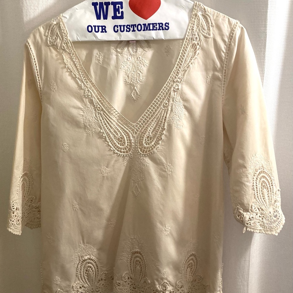 Calypso St. Barths, women summer blouse , size medium